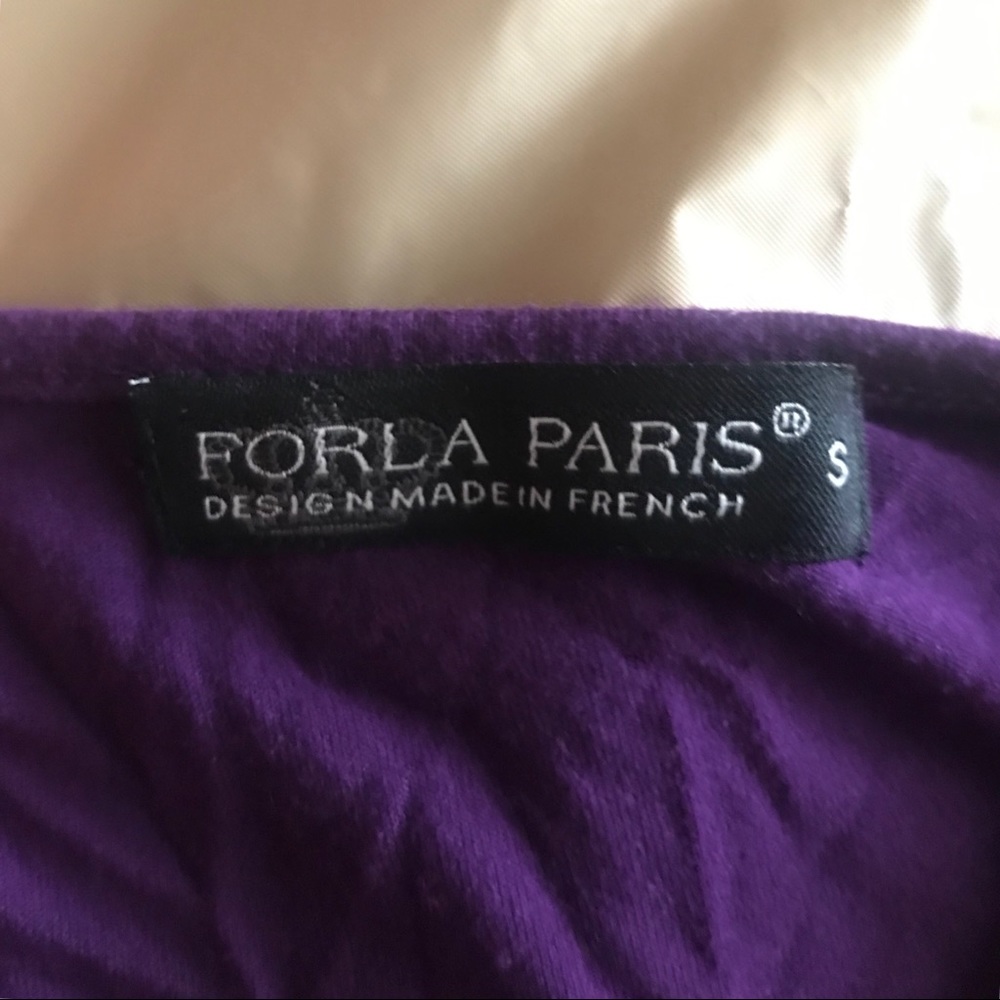 ❣️FORLA PARIS PRETTY RUFFLE TOP❣️ - Picture 4 of 4